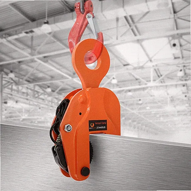 2 Ton 4400 Lbs Vertical Plate Lifting Clamp Sheet Metal Lifting Clamp Metal Stee
