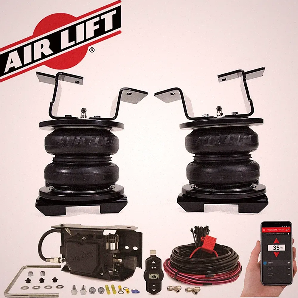 Air Lift LoadLifter 7500XL Bags & Wireless Compressor Kit fit 2019-2025 Ram 3500