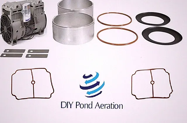 Rebuild Kit for Hydro Logic 1/3 HP Compressors Airlift Aeration Series 1XL 2XL