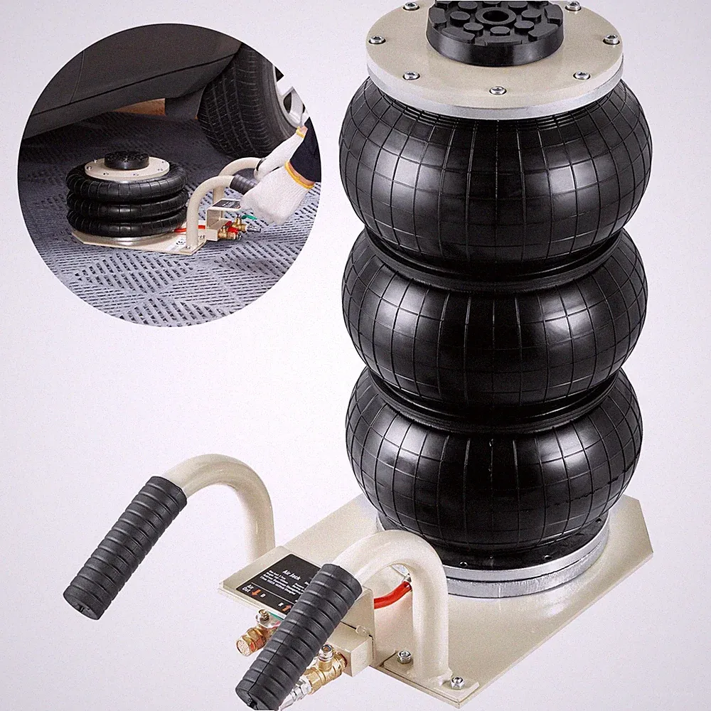 Triple Bag Air Jack 3 Ton/6600 lbs Pneumatic Air Bag Jack for Car SUV Lifting