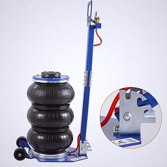 Uimoso Triple Bag Air Jack 3 Ton/6600lb Pneumatic Jack 17.7" for Car SUV Lifting