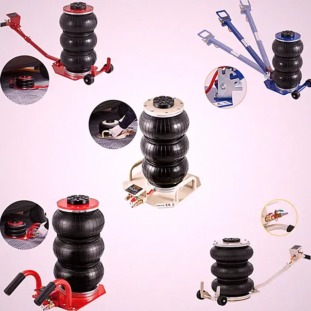 VEVOR Triple Bag Air Jack 6600/11000 lbs Pneumatic Jack for Car SUV Lifting